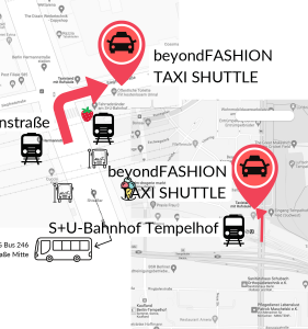Shuttle-Services zur beyond Fashion
